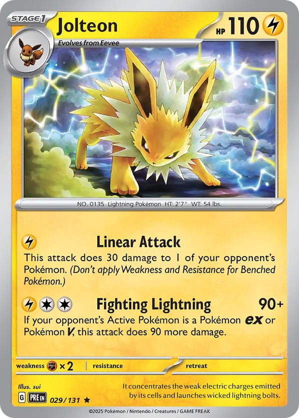 Jolteon - 029/131 (Cosmos Holo)