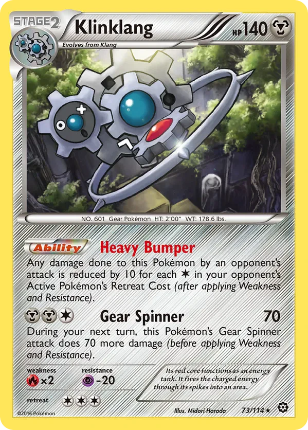 Klinklang - 73/114 (XY Steam Siege)