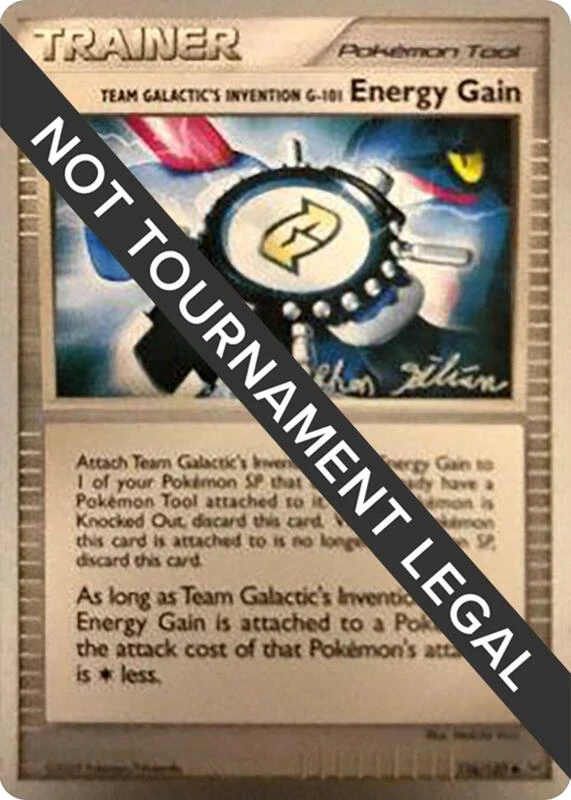 Team Galactic's Invention G-101 Energy Gain - 2009 (Stephen Silvestro)
