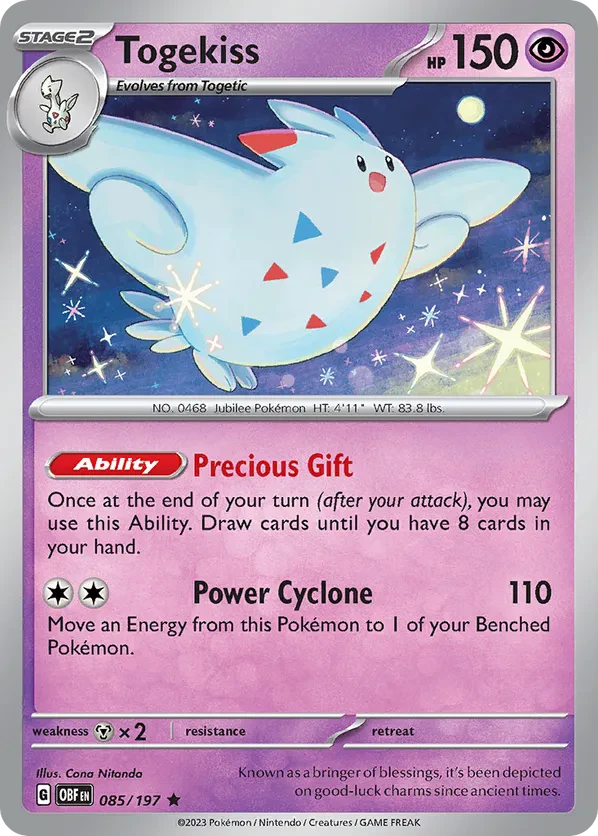 Togekiss - 085/197 (Cosmos Holo)