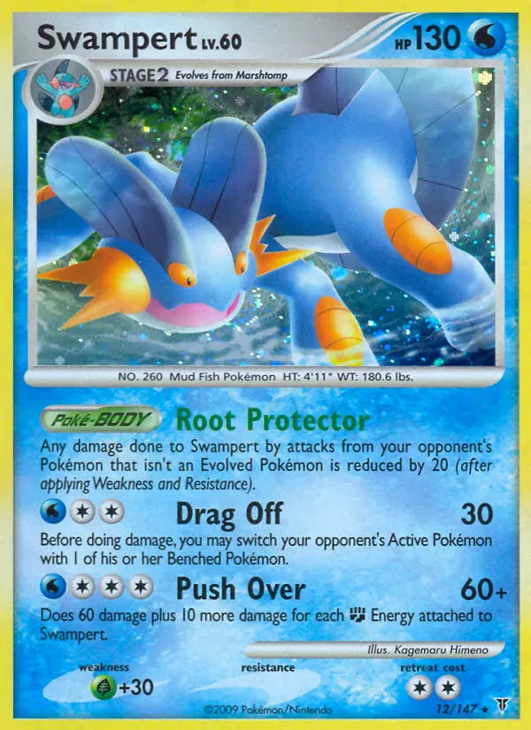 Swampert - 12/147 (DPPt Supreme Victors)
