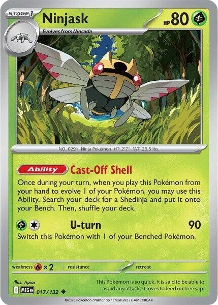 Ninjask - 017/132