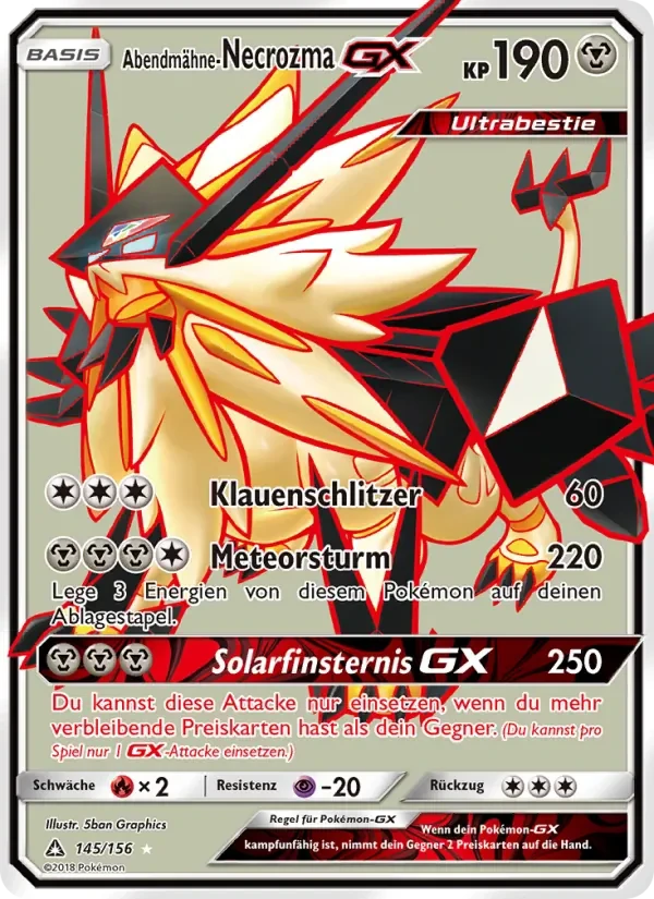 Abendmähne-Necrozma GX