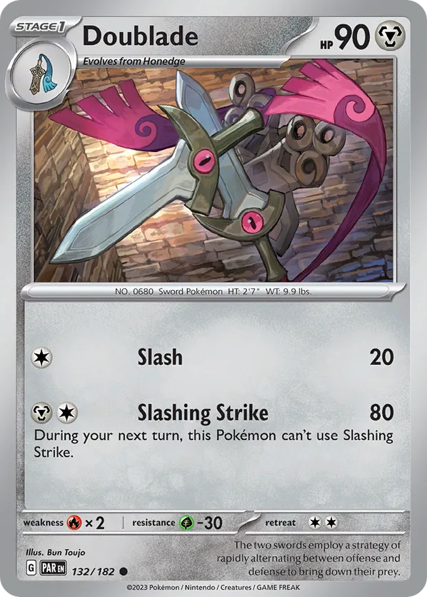 Doublade - 132/182 (Cosmos Holo)