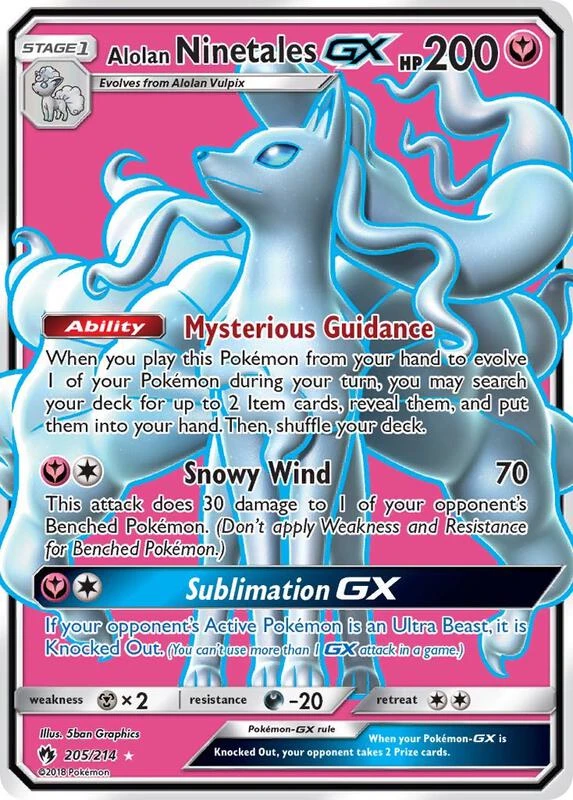 Alolan Ninetales GX (Full Art)
