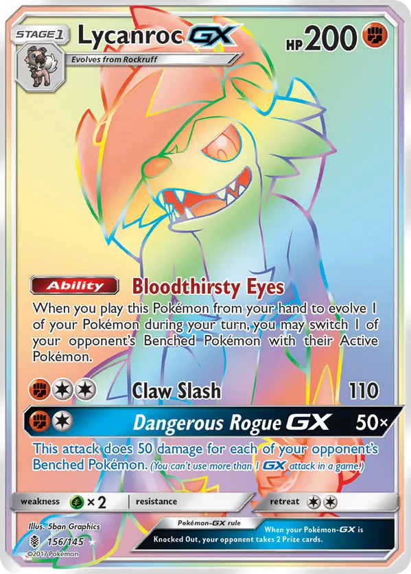 Lycanroc GX (Secret)