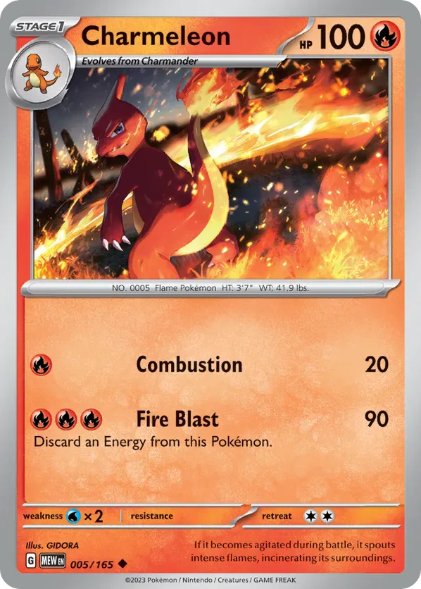 Charmeleon (Cosmos Holo)