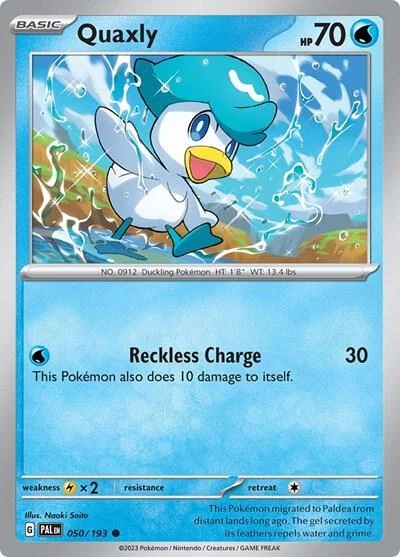 Quaxly - 050/193 (Summer 2023 Collector Chest)