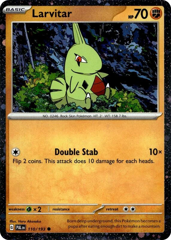 Larvitar - 110/193 (Cosmo Foil)