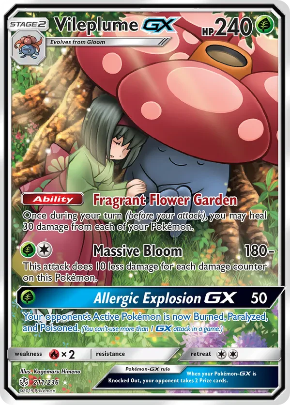 Vileplume GX (Full Art)