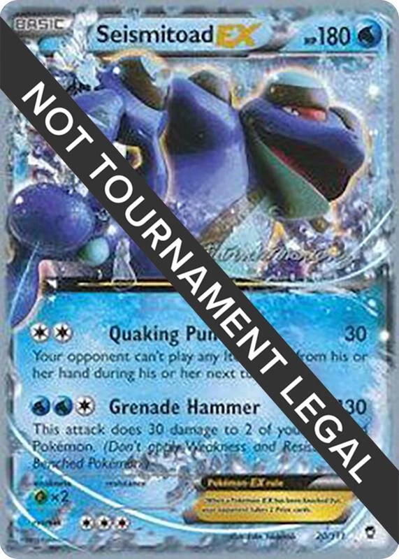 Seismitoad EX - 2015 (Patrick Martinez)