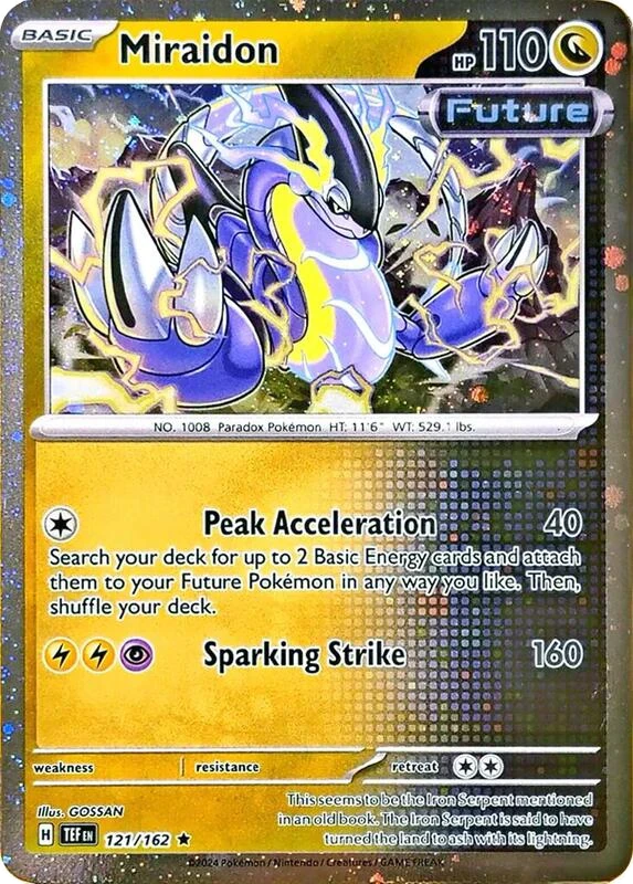 Miraidon - 121/162 (Cosmos Holo)