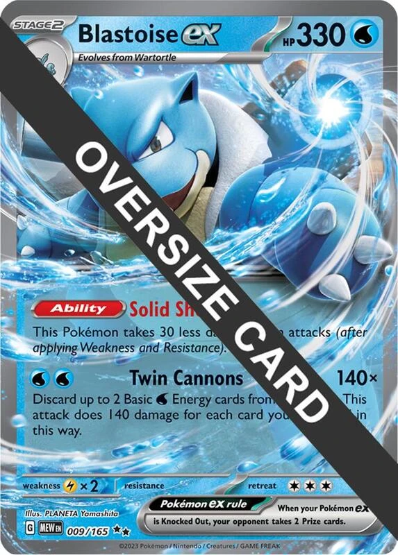 Blastoise ex - 009/165