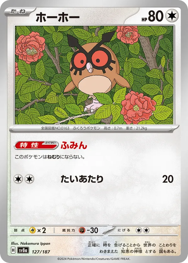 Hoothoot (Master Ball Pattern)