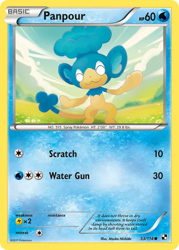 Panpour - 33/114 (Energy Holo)