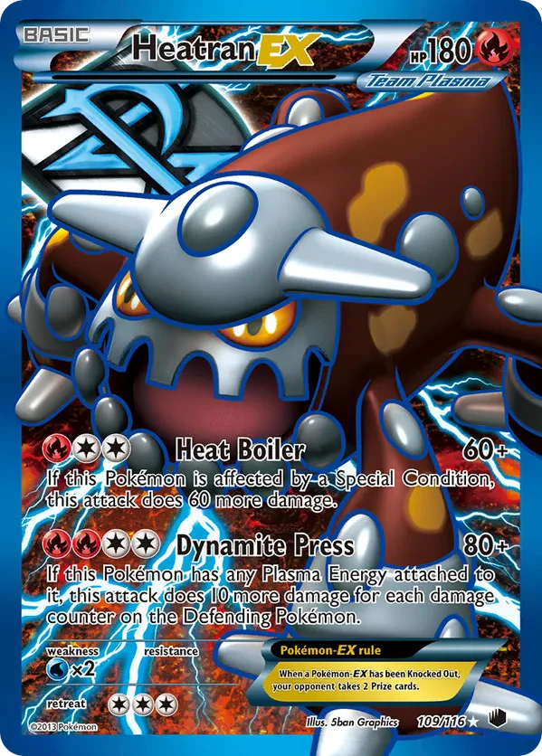 Heatran EX (Team Plasma) (Full Art)