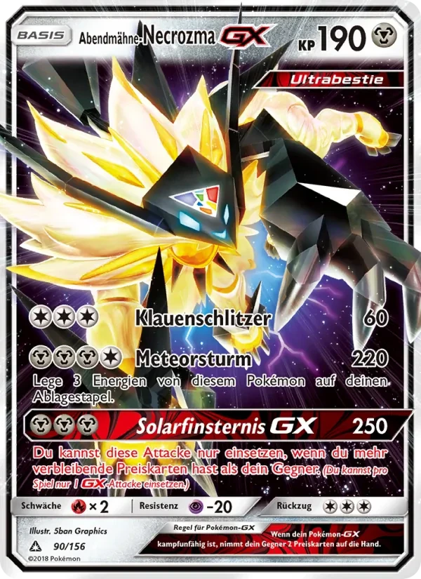 Abendmähne-Necrozma GX