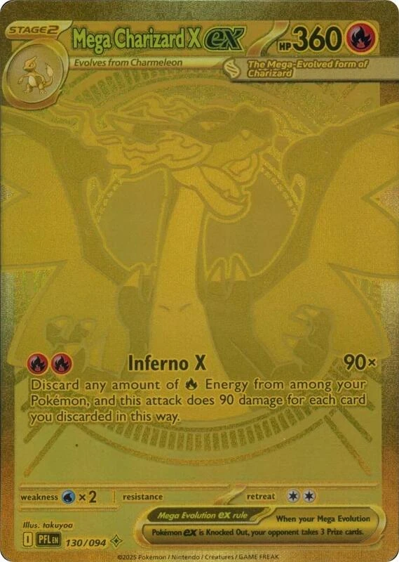 Mega Charizard X ex - 130/094