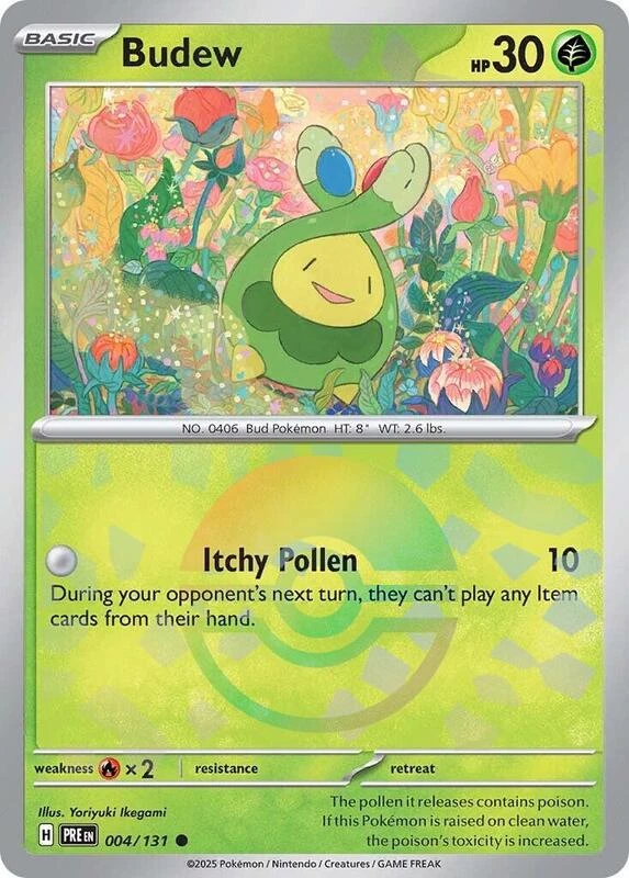 Budew (Poke Ball Pattern)