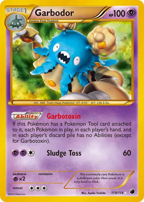 Garbodor (119 Secret Rare)