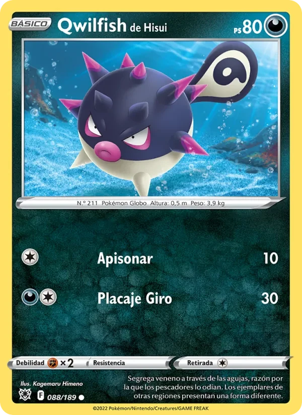 Qwilfish de Hisui