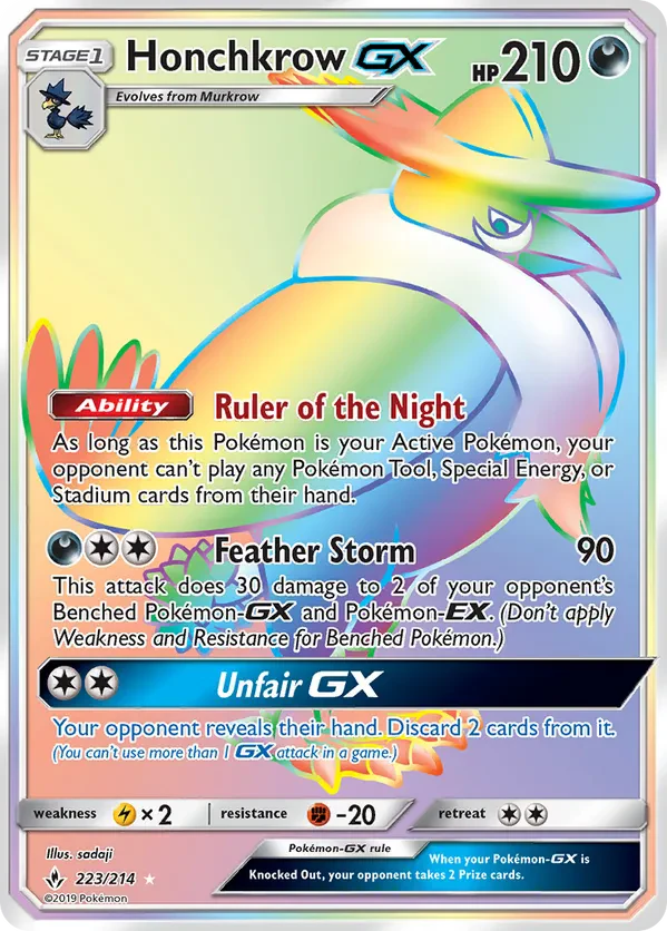 Honchkrow GX (Secret)
