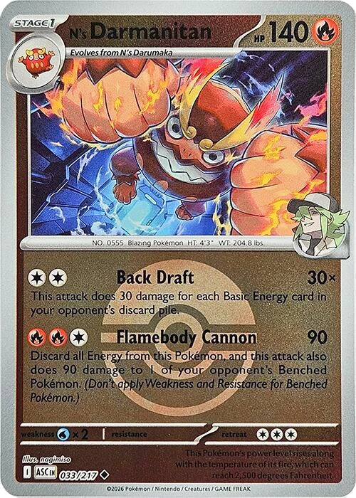 N's Darmanitan (Poke Ball)