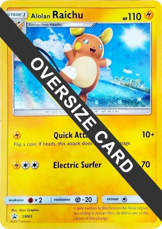 Alolan Raichu - SM65