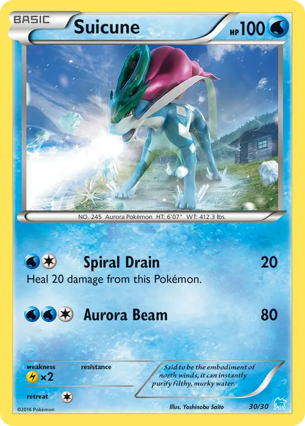 Suicune (30 - Holo)