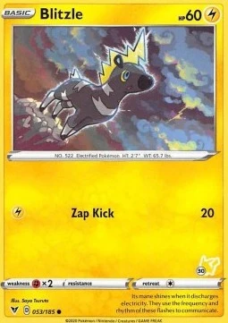 Blitzle (#30 Pikachu Stamped)