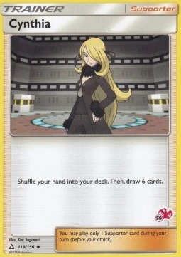 Cynthia (#59 Charizard Stamped)