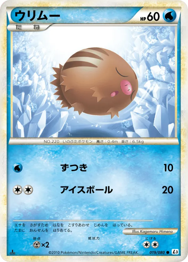 Swinub (Mirror Holofoil)