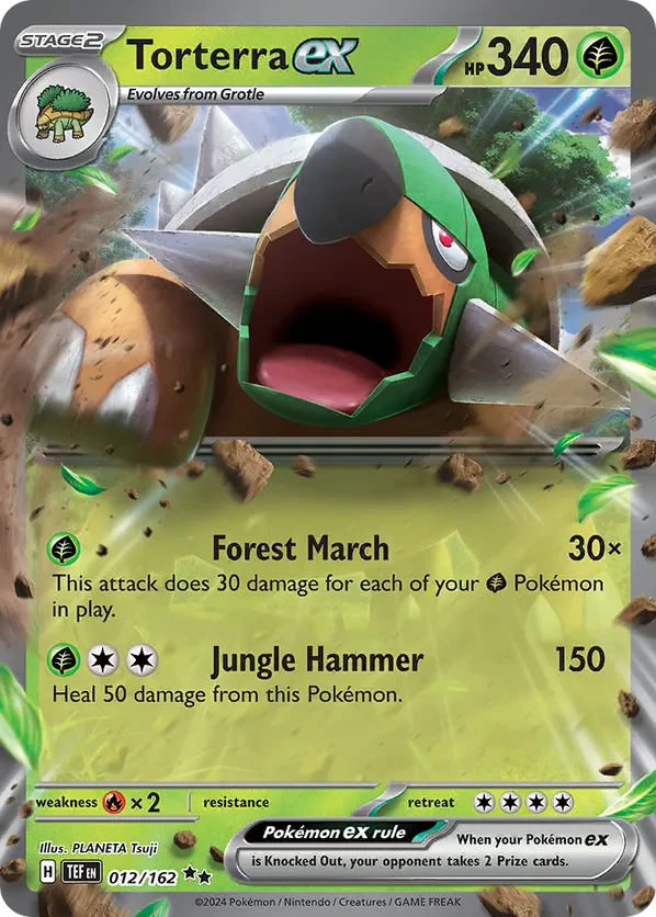 Torterra ex - 012/162