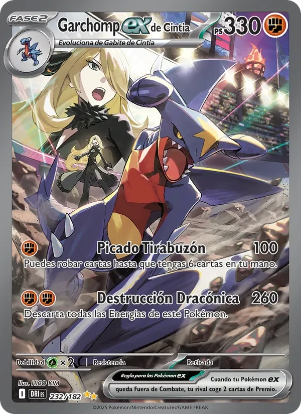 Garchomp ex de Cintia