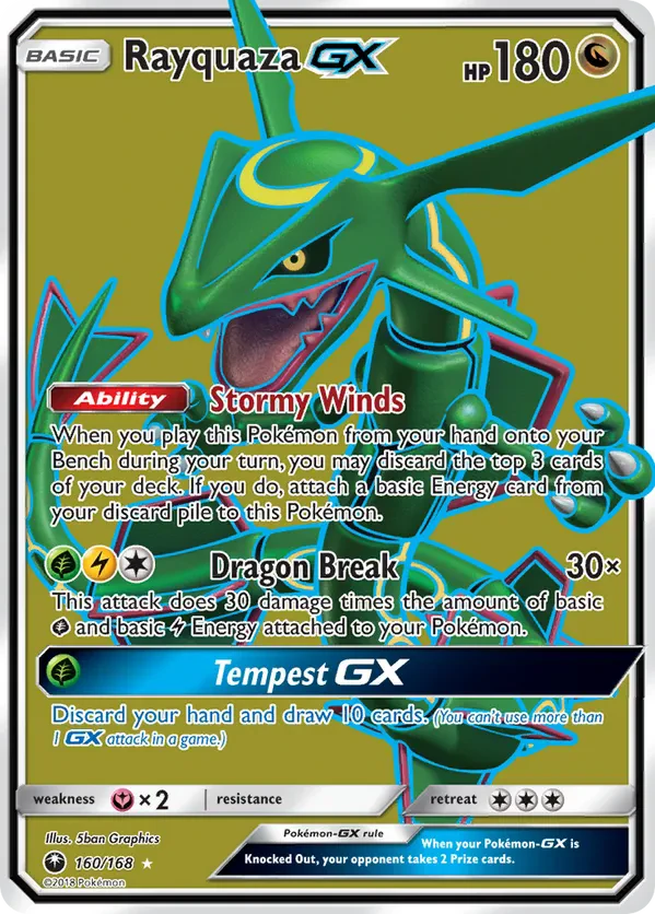 Rayquaza GX (Full Art)