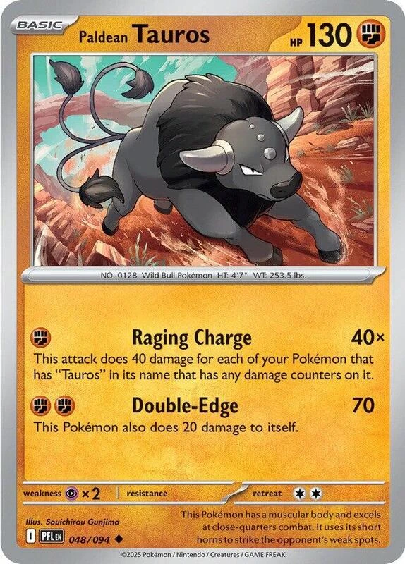 Paldean Tauros