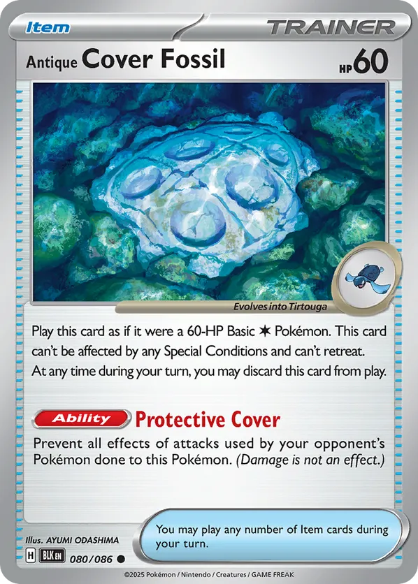 Antique Cover Fossil (Poke Ball Pattern)