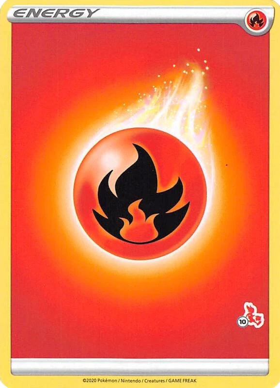 Fire Energy (#10 Cinderace Stamped)