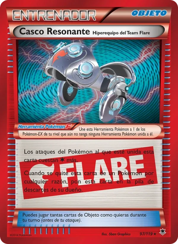 Casco Resonante Hiperequipo del Team Flare