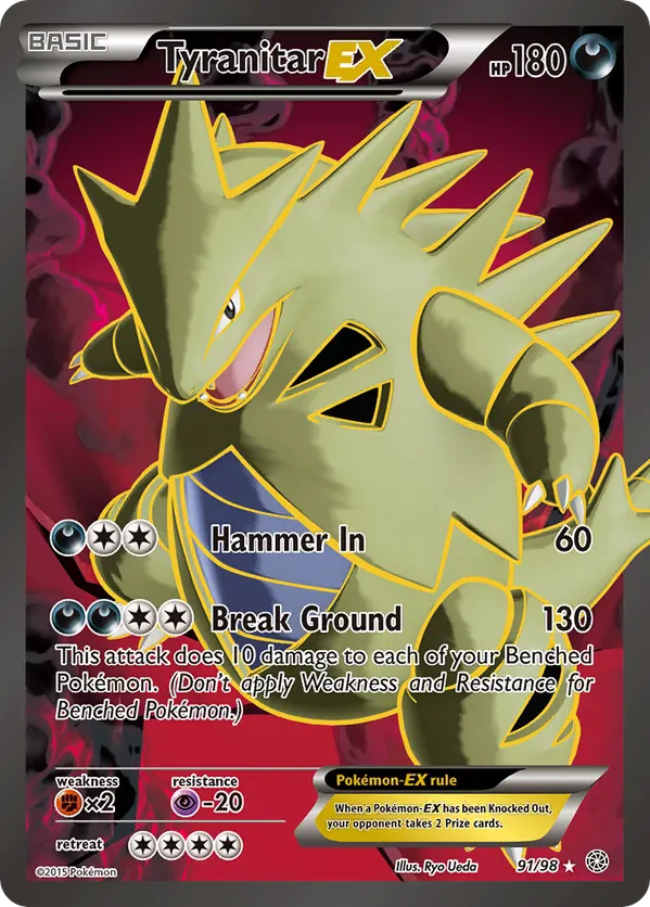 Tyranitar EX (91 Full Art)