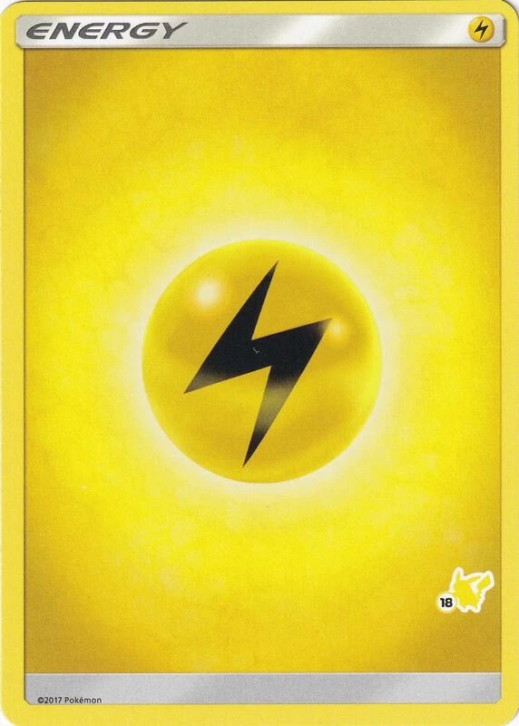 Lightning Energy (#18 Pikachu Stamped)