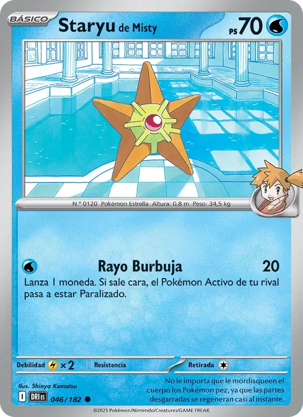 Staryu de Misty