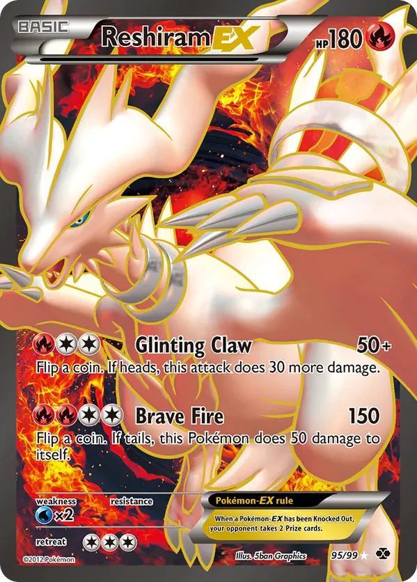 Reshiram EX (95 Full Art)