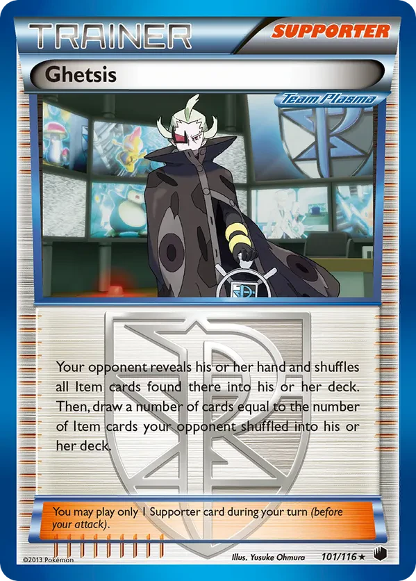 Ghetsis - 101/116 (BW Plasma Freeze)