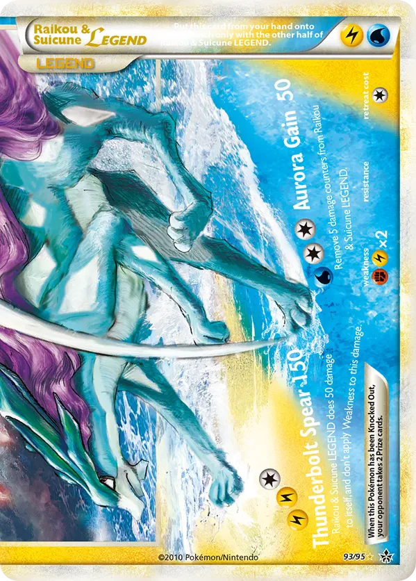 Raikou & Suicune Legend (Bottom)