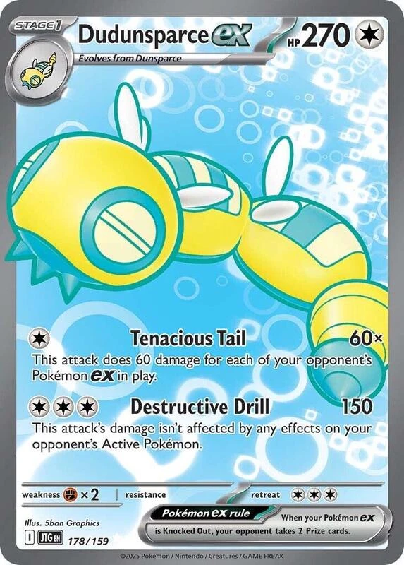 Dudunsparce ex - 178/159