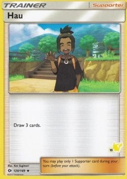 Hau (#13 Pikachu Stamped)