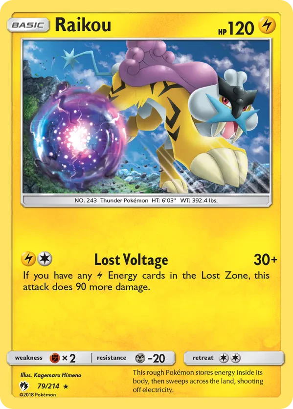 Raikou - 79/214 (SM Lost Thunder)