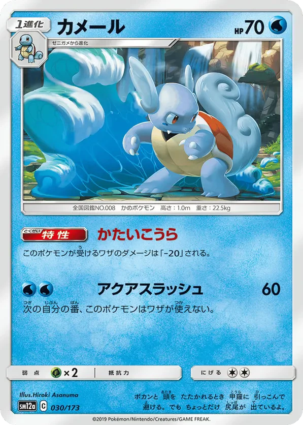 Wartortle (Mirror Holofoil)