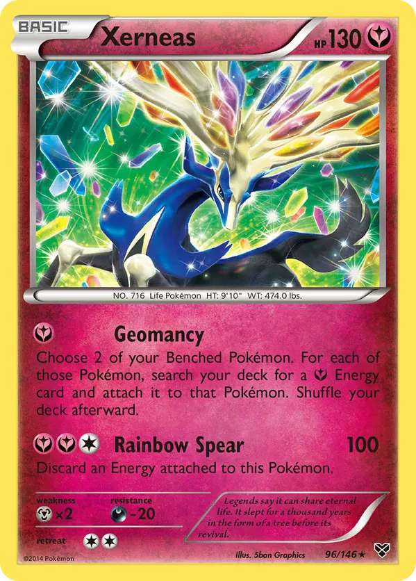 Xerneas - 96/146 (Cracked Ice Holo)